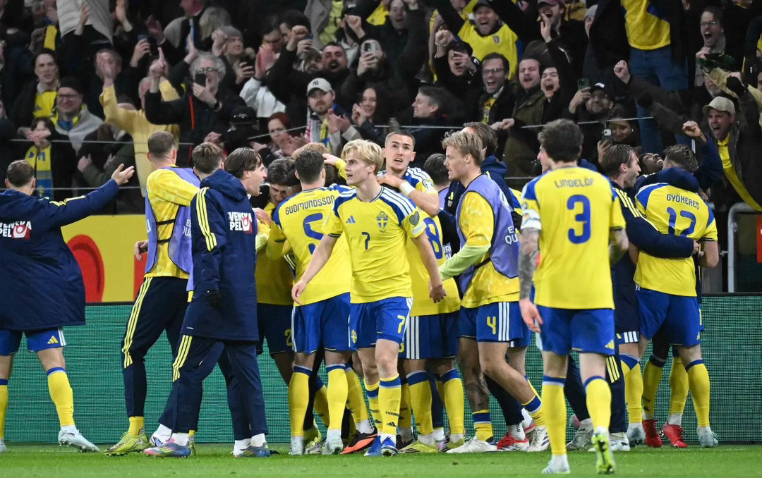 赢2场就进世界杯？瑞典做到了世预赛，瑞典一场没赢小组垫底。但是靠欧国联优胜者的免