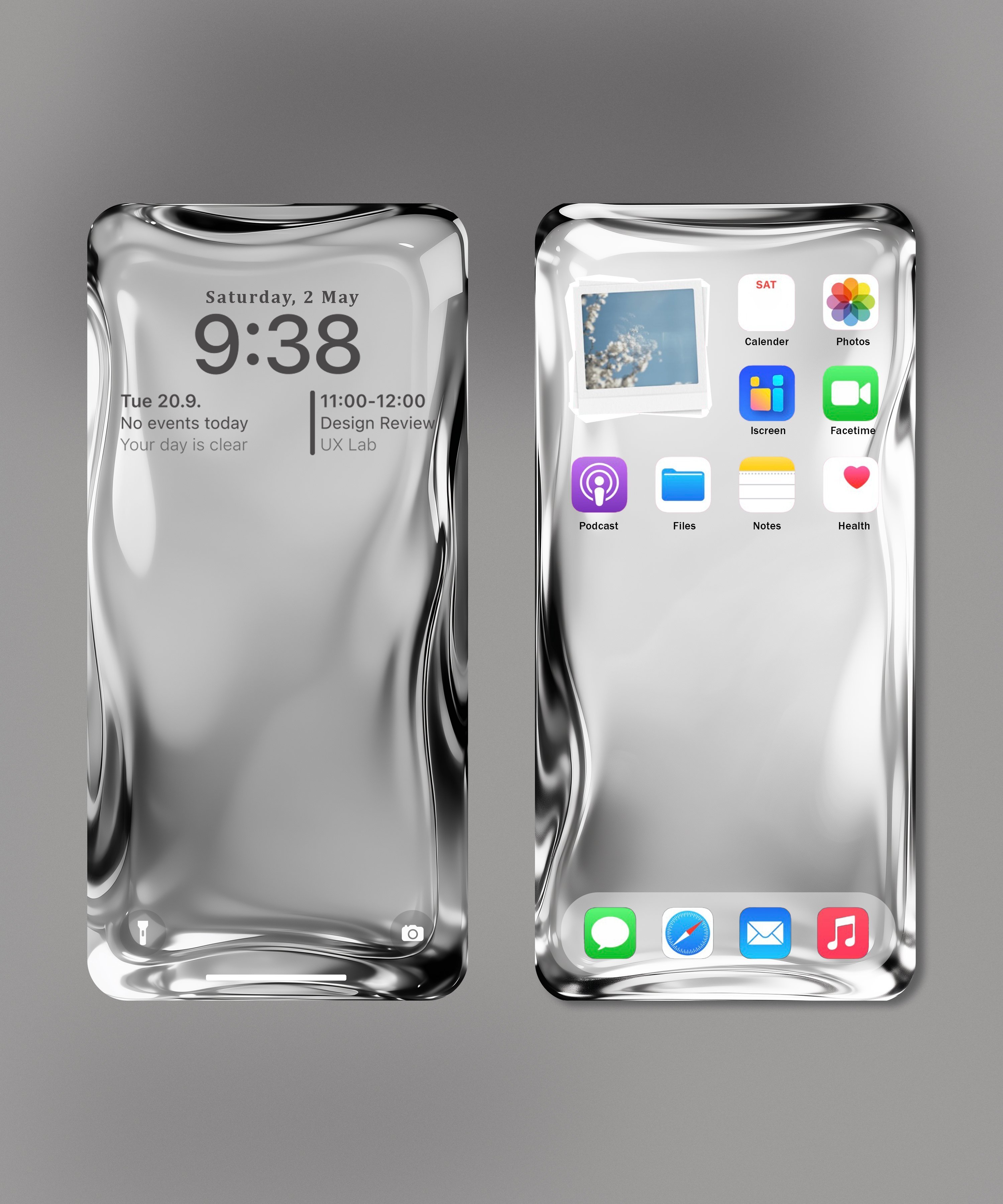 分享两张iPhone壁纸点赞拿图哈