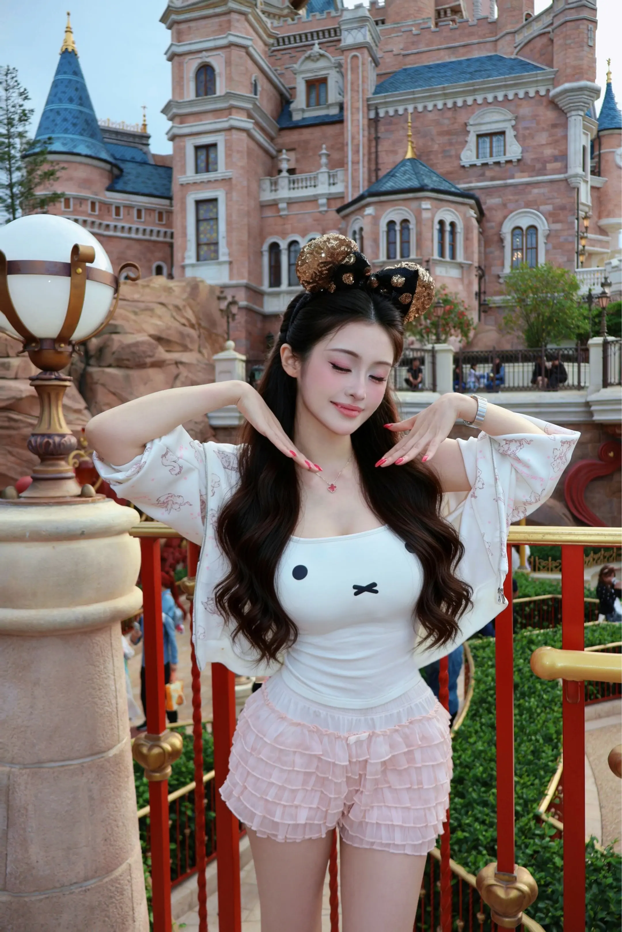 回家咯🥳。‧₊˚☆ ₍ᐢ >⸝⸝⸝< ᐢ₎ disney day⋆ ♡̷