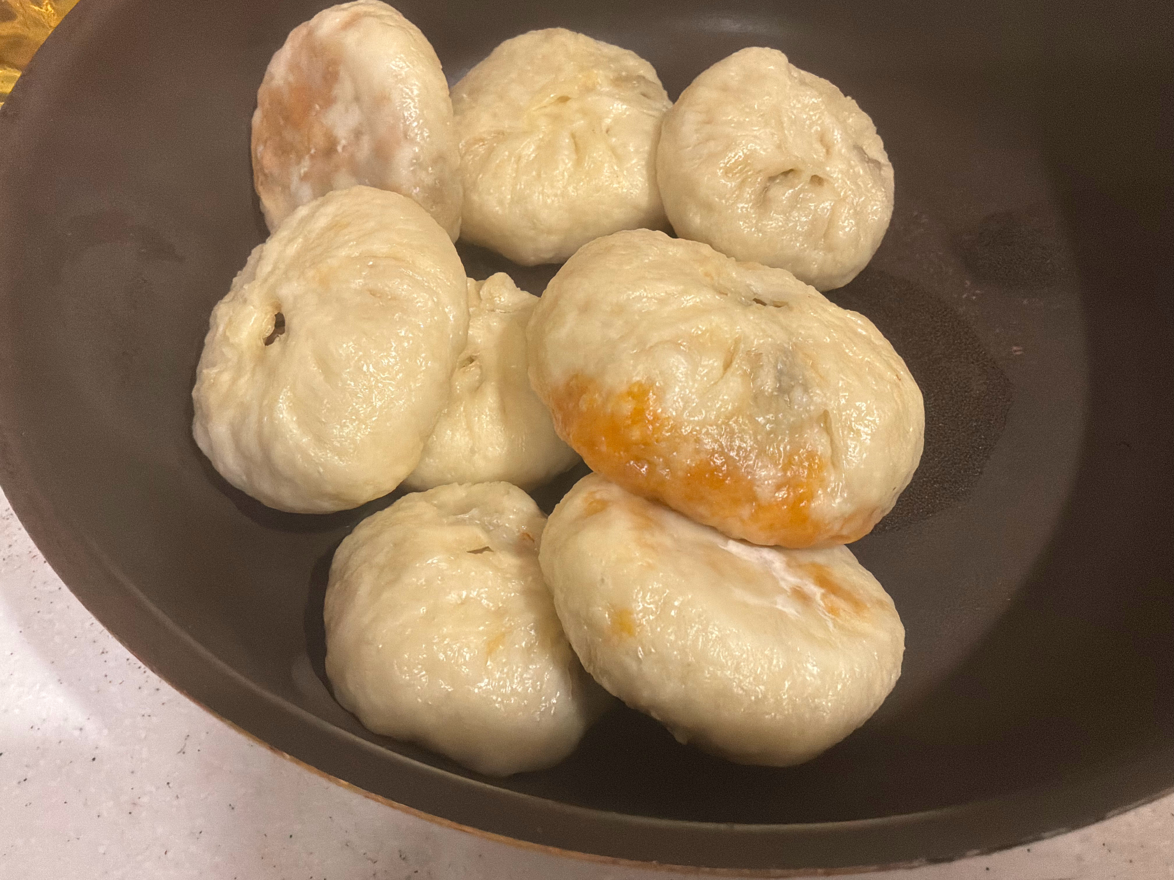 这次包子蒸的还挺成功！​​​