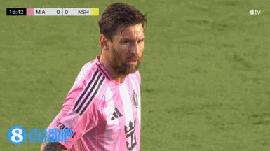 梅西这个球水平太高了，迈阿密国际2-1纳什维尔，迈阿密国际老大梅西这个球水平太高
