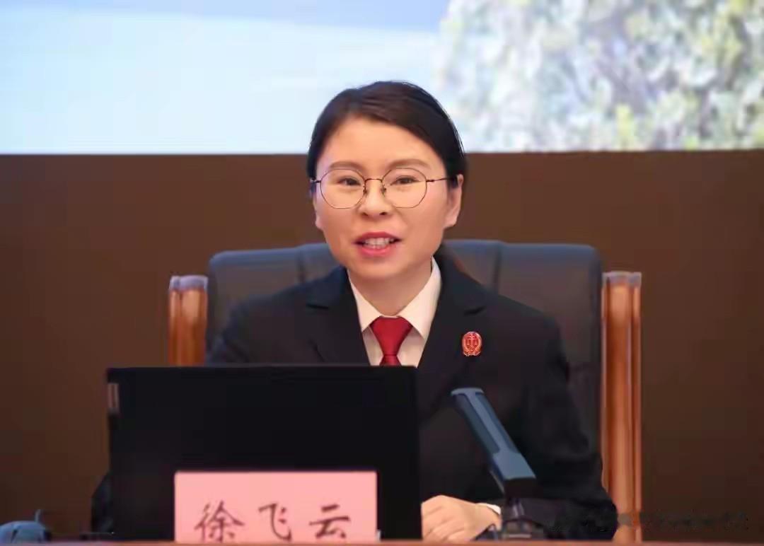 徐飞云法官其实是挺优秀的。2026年7月，获评人民法院党建工作成绩突出个人、