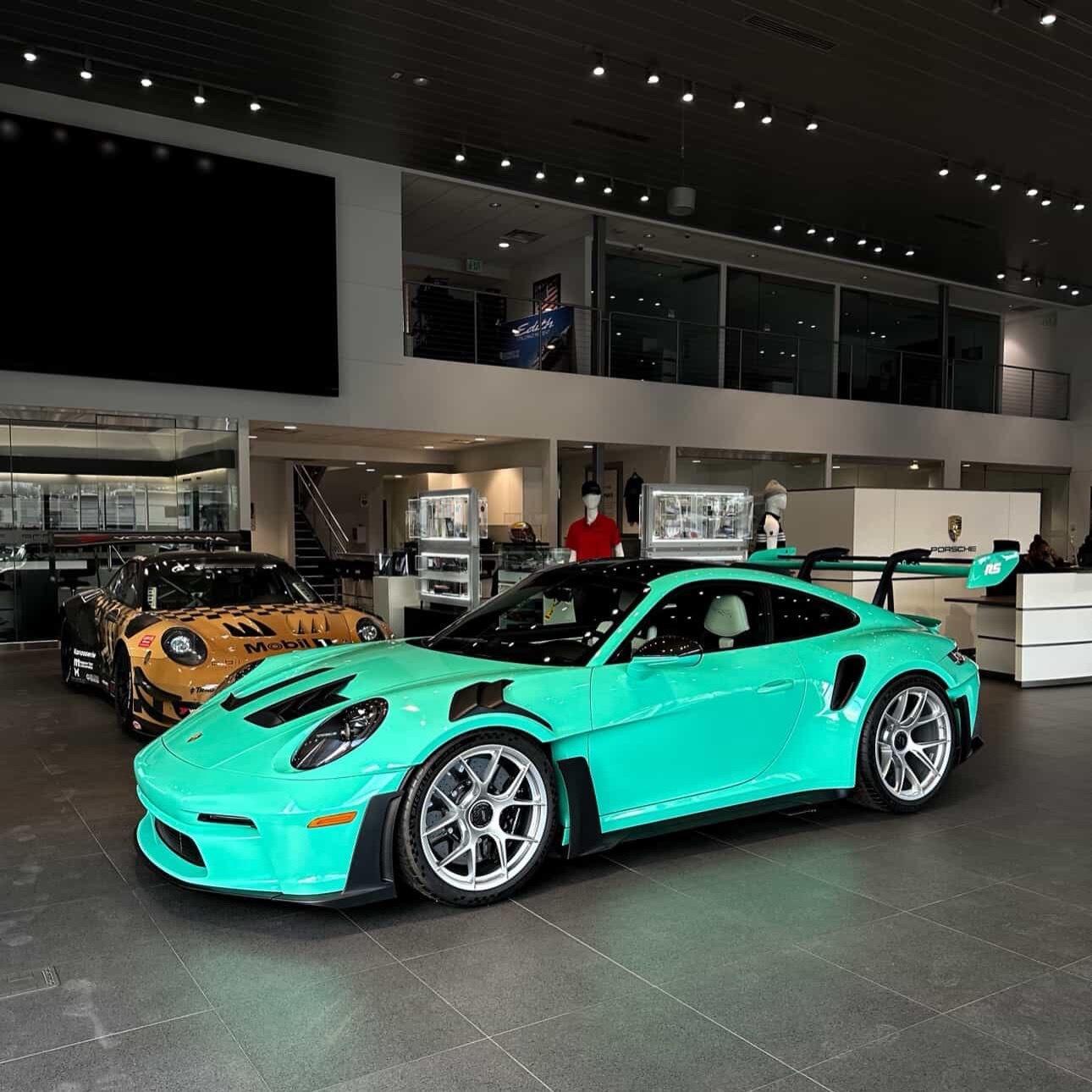 992GT3RS油漆：MintGreen