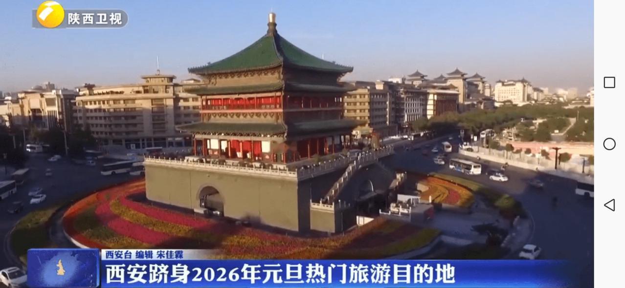西安凭什么霸屏2026元旦？这波“古今狂欢”太会了！打开元旦旅游预订界面，