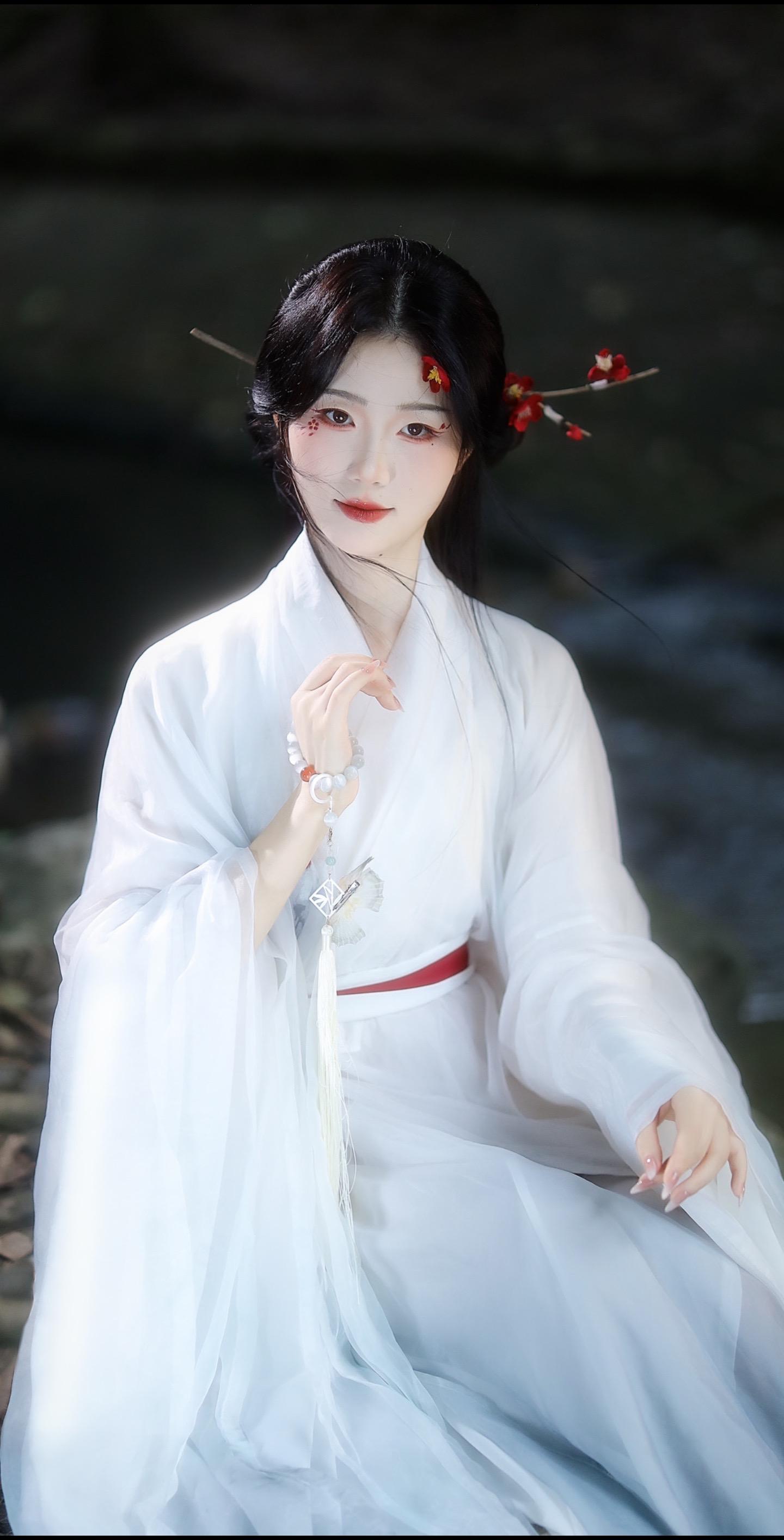 红梅。