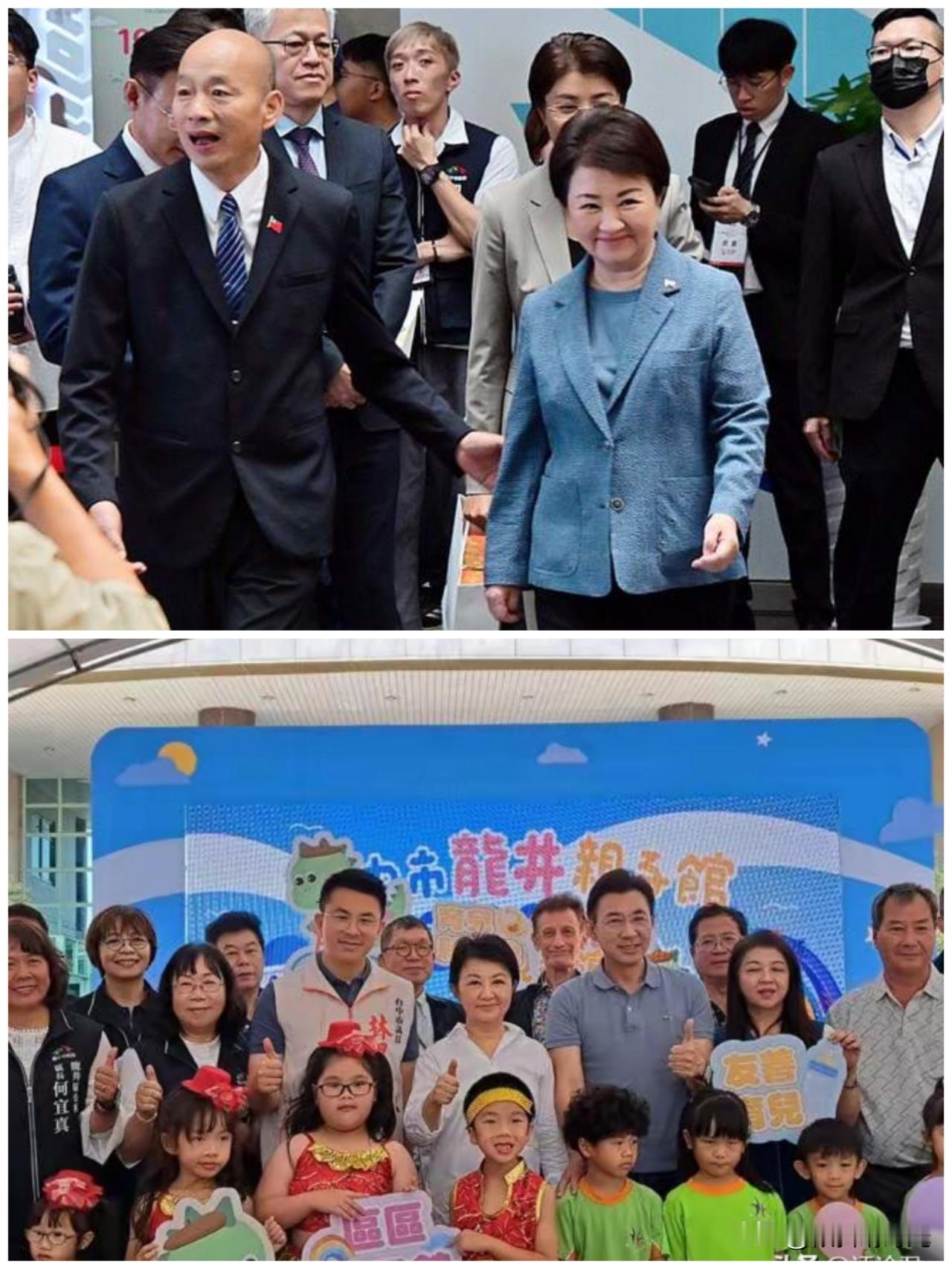 真没有想到，台中市长卢秀燕，继前天前往新北为李四川助选，昨天前往高雄为柯志恩助选