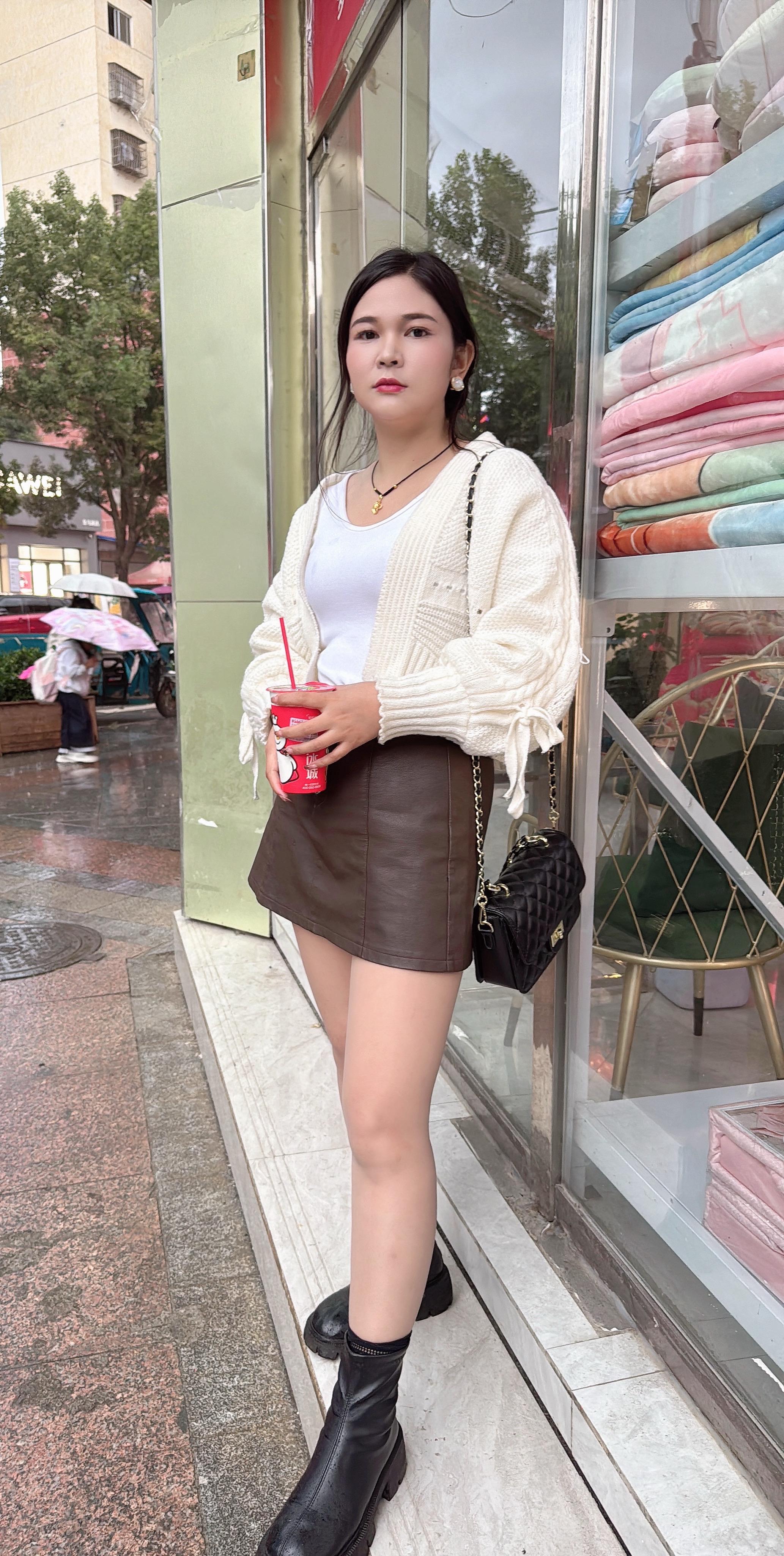微胖女生