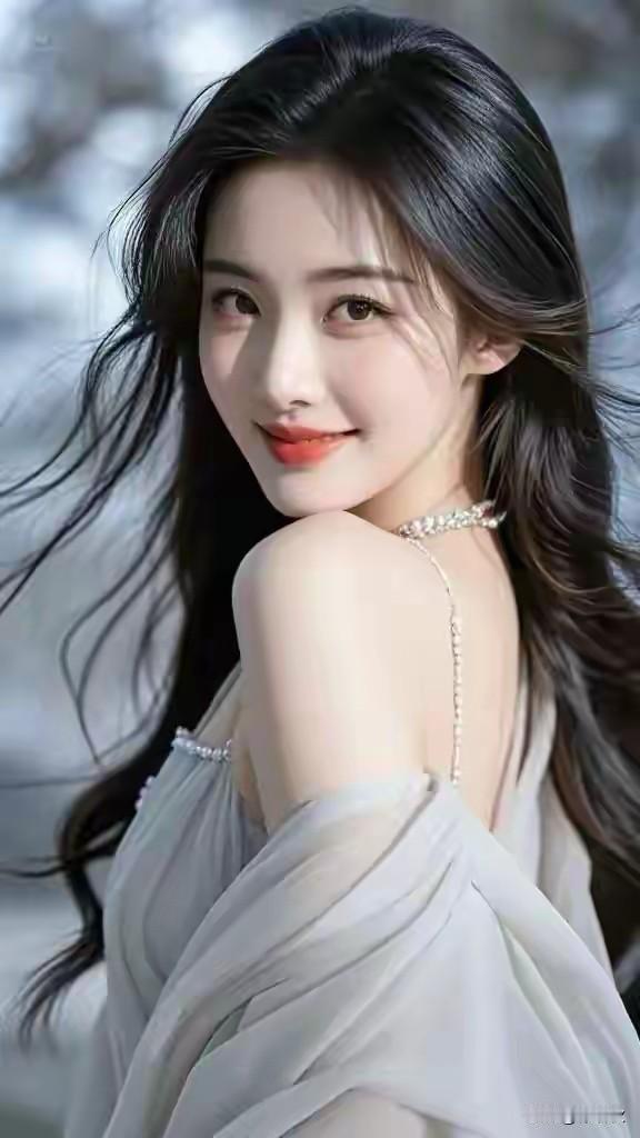 上联：琼鼻娇俏凝晓露，下联：朱唇微绽吐幽兰。