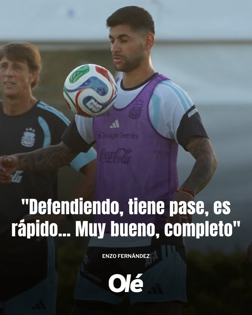 🎙恩佐在直播中称赞库蒂罗梅罗是世界上最好的中后卫：“防守稳健，传球精准，速度快