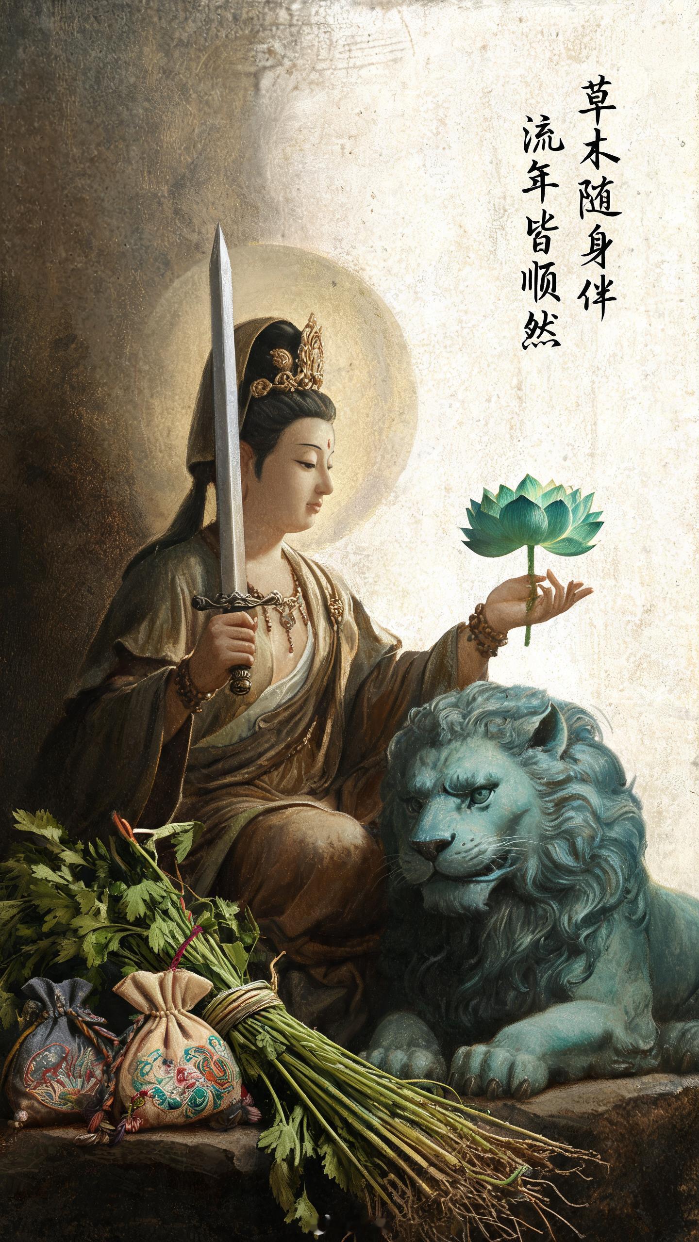 文殊菩萨庇佑，住大家端午节安康！