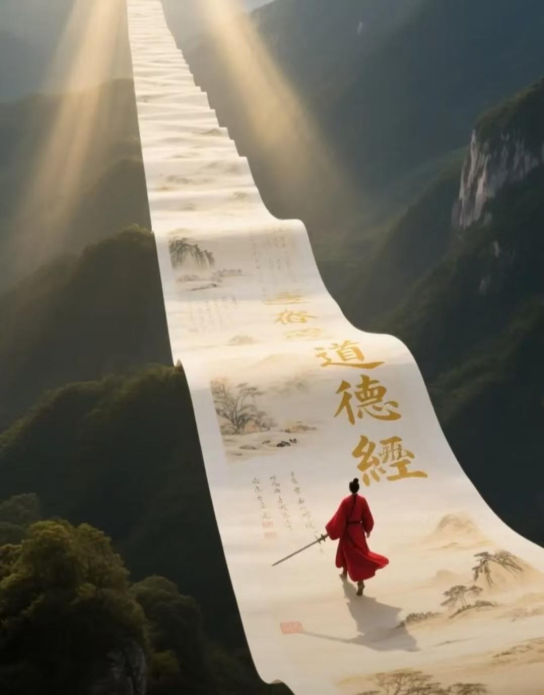手机刷到一半，突然觉得空——不是累，是脑子转不动了。最近试了试《易经》《道德经》