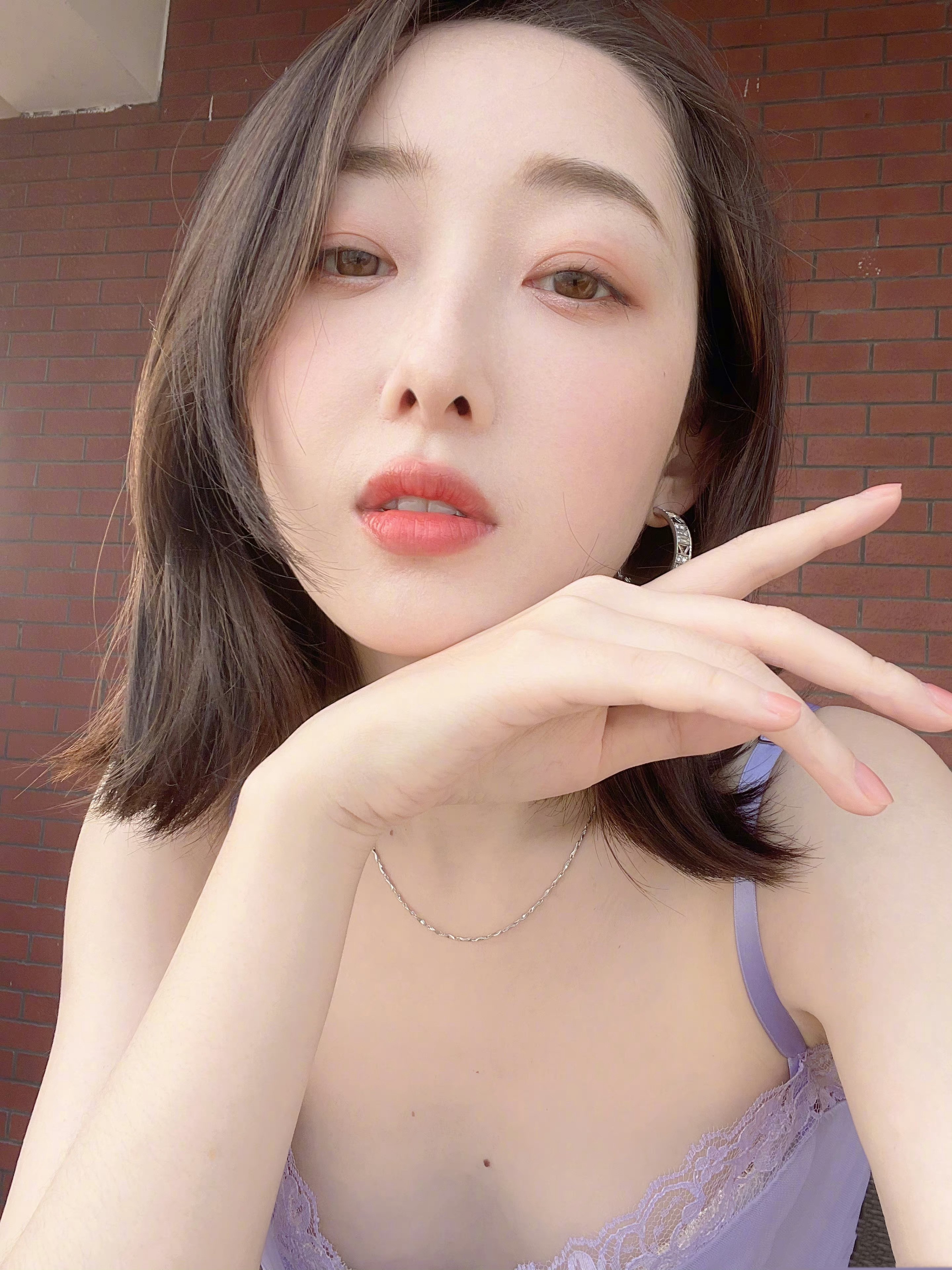 蒋梦婕颜值头像，姐姐的胶原蛋白好让人羡慕​​​