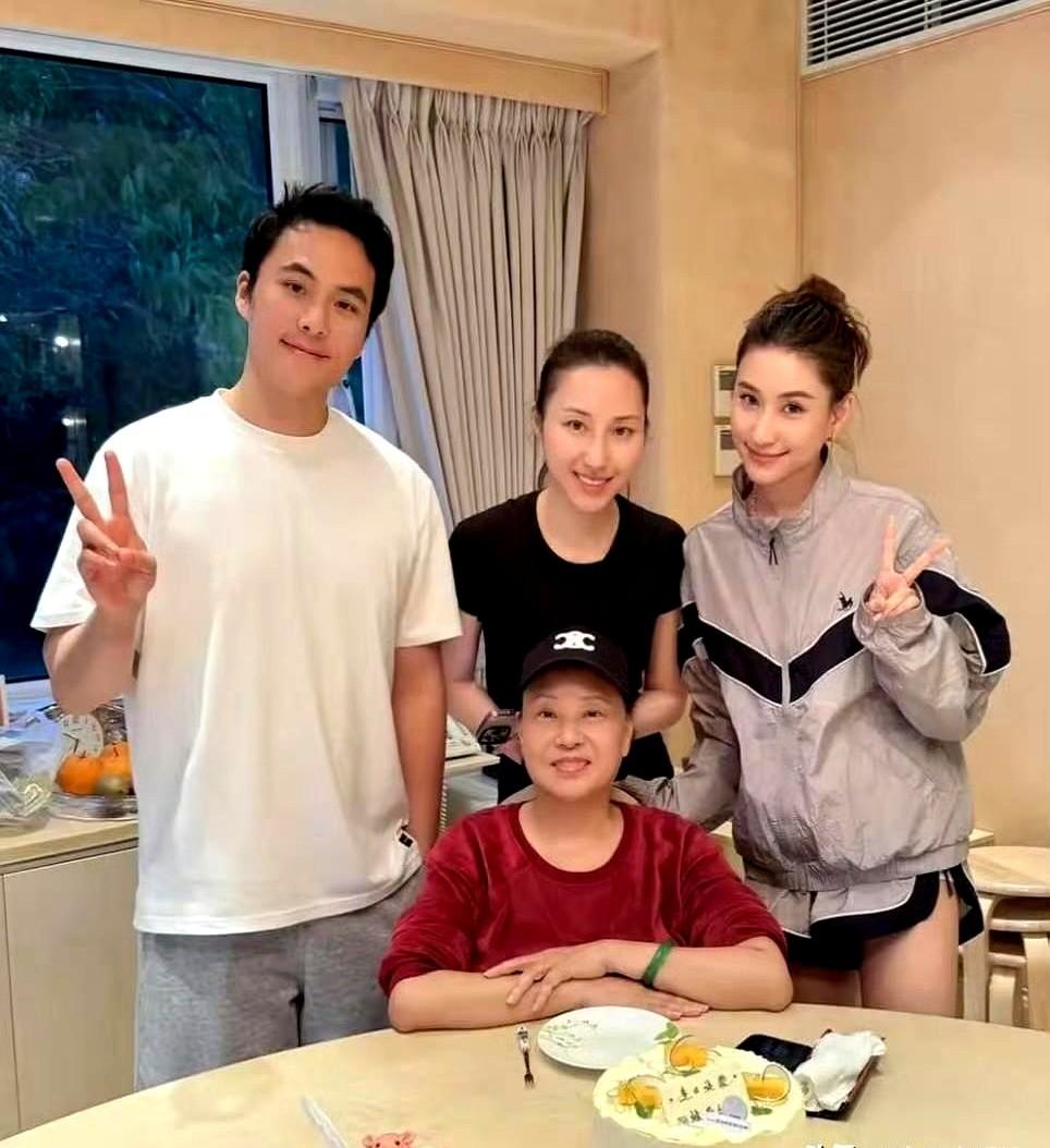 三太陈婉珍一露面，全场焦点。何超莲5月9号过34岁生日，在浅水湾豪宅办了个家