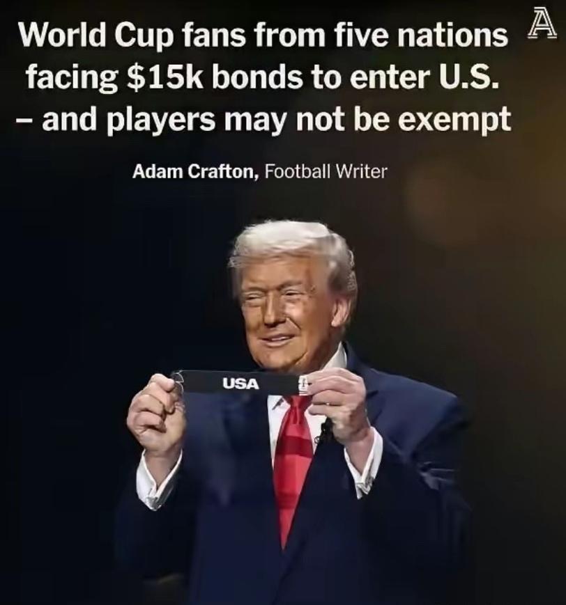 见过不要脸的，没见过这么不要脸的！特朗普现在直接把手伸到世界杯上面，摆明了就是借