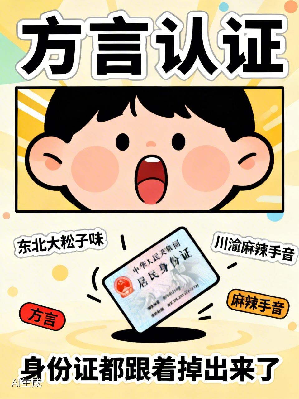 孩子一张口，身份证直接掉出来了！最近这个梗笑翻全网：孩子一张口，身份证都跟