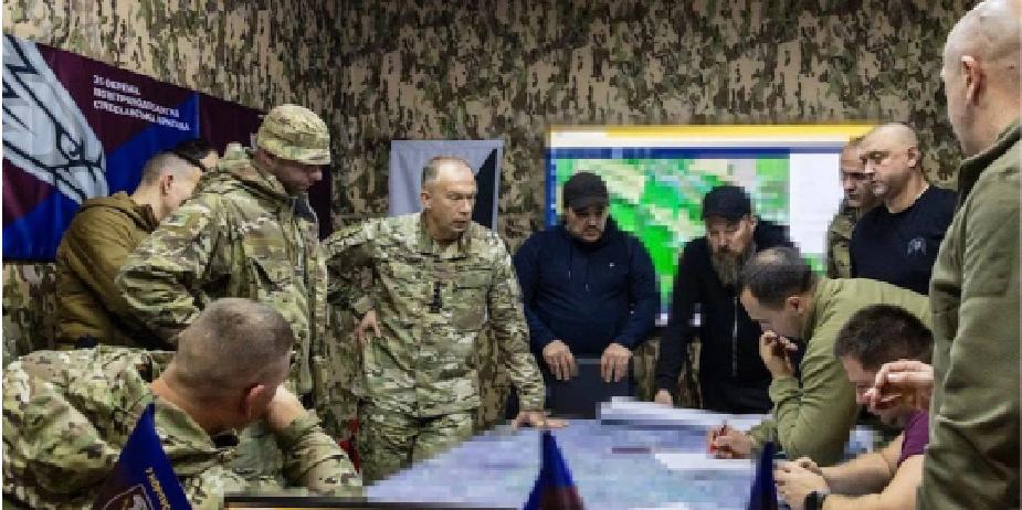 前线急报！前线急报！据最新报道，乌克兰武装部队总司令瑟尔斯基宣布了在多布罗