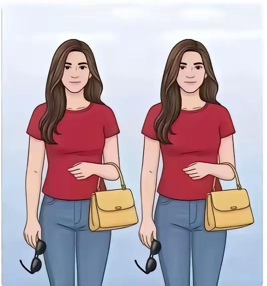 你从美女身上最多找到几处不同的地方，说出来听听，让大家看看对吗？[作揖][玫瑰]