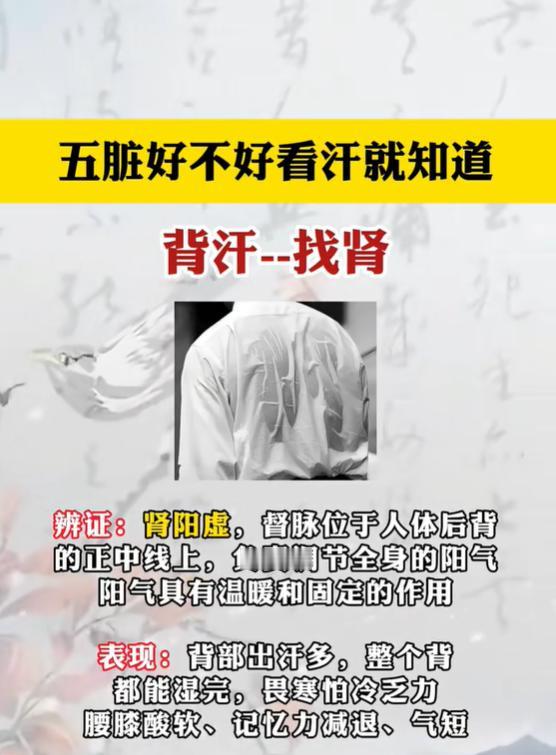 中医科普：出汗部位辨体质，头汗、腋汗、脖汗、背汗简析