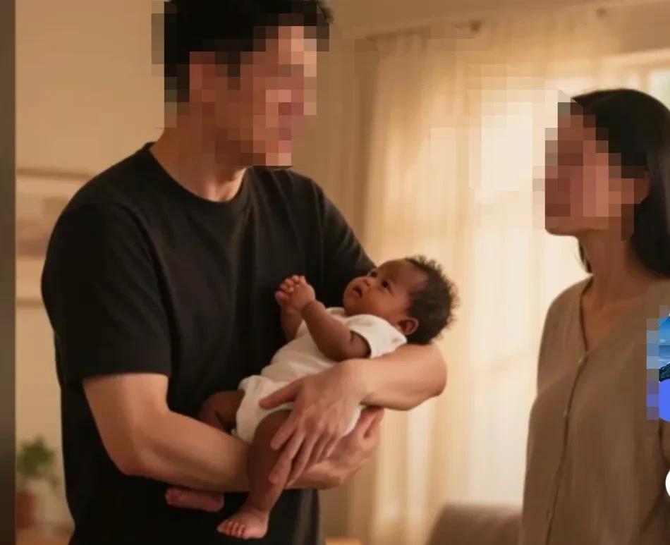 这事听说了吧？杭州女子竟然生下了黑皮肤宝宝，丈夫崩溃要离婚！连着做了12次亲子鉴