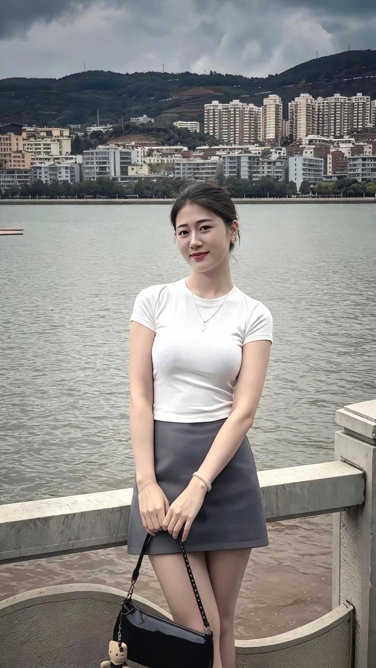 这样的真的是女神级别的女生，是不是看上她的第一眼就觉得这个人太有气质了吧，也太好