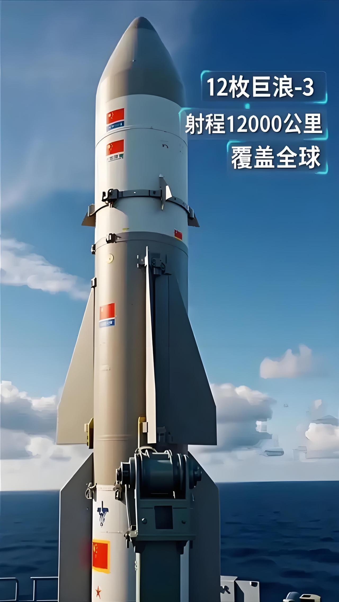 巨浪导弹腾空8000公里，最离谱的一幕出现了！近日，中国海军圆满完成巨浪潜