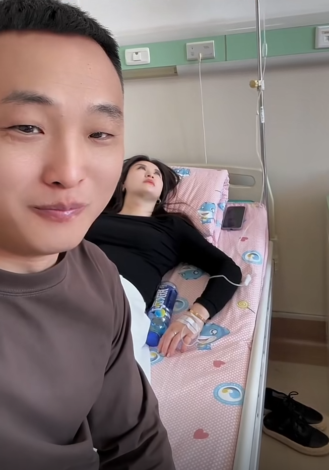母老虎病倒了你们猜我啥心情？