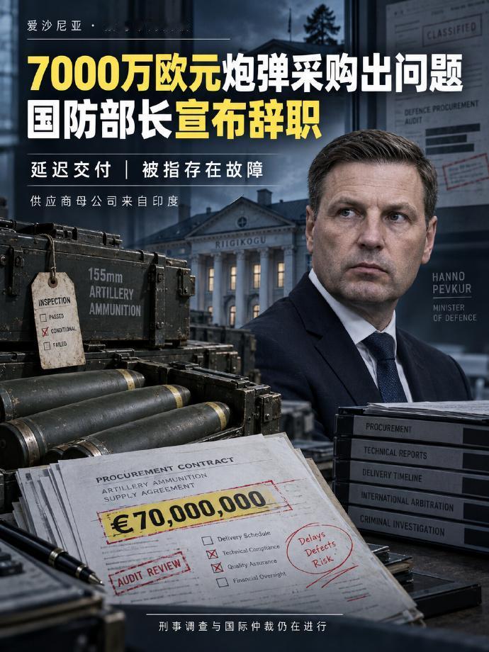 印度把乌克兰坑惨了，也把帮助乌克兰采购武器的爱沙尼亚国防部长坑惨了。直接原因