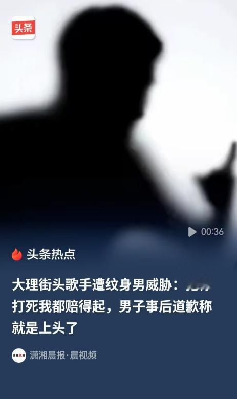 “把你打死我都赔得起！”5月3日闪电新闻，云南大理，有歌手正在路边唱歌，不远处一