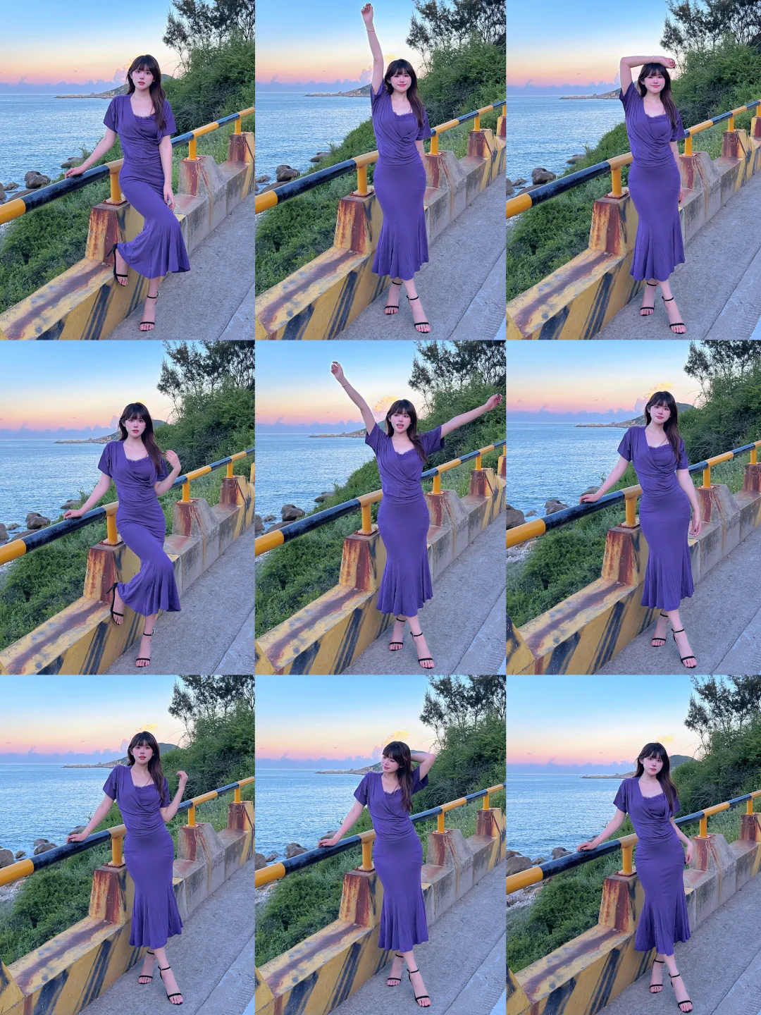 辣妹拍照姿势｜海边这么拍好学好看又出片