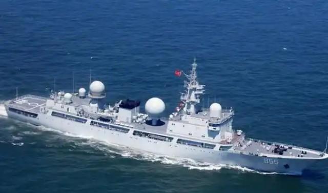 中国815电子侦察船，为何各国不能攻击它，应该说不敢攻击它，这船看上去没啥火力，