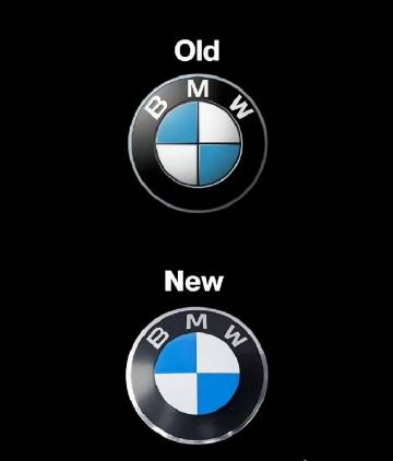 宝马所有车型将启用新logo，宝马也要启用新logo了，我记得前段时间...