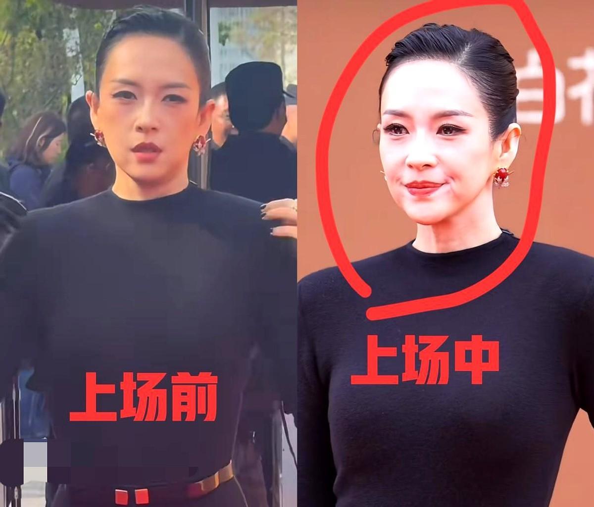 章子怡估计后槽牙都要咬碎了她怎么也不会想到明明上场前已经多次调整状态了竟然