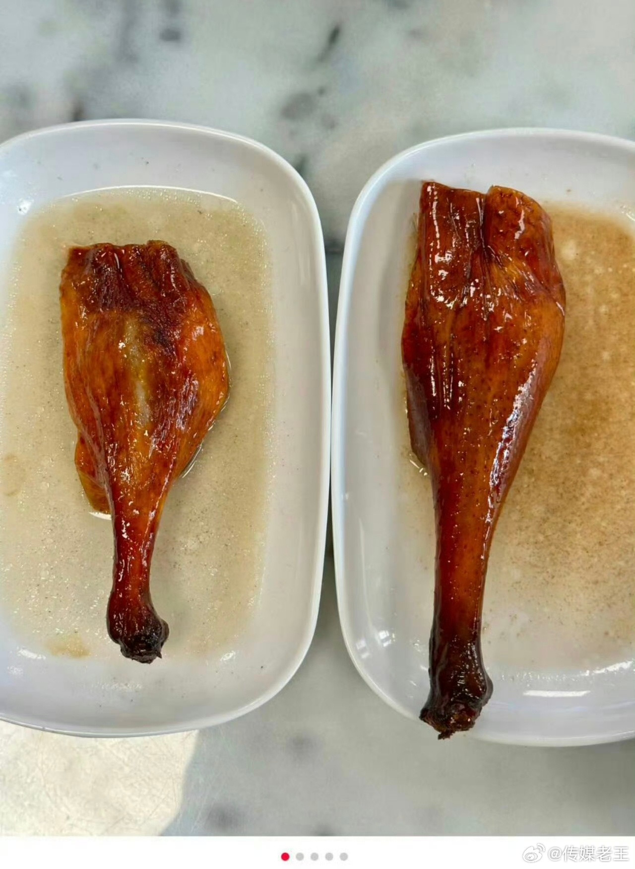 你能认出哪个是鹅腿？哪个是鸭腿吗？