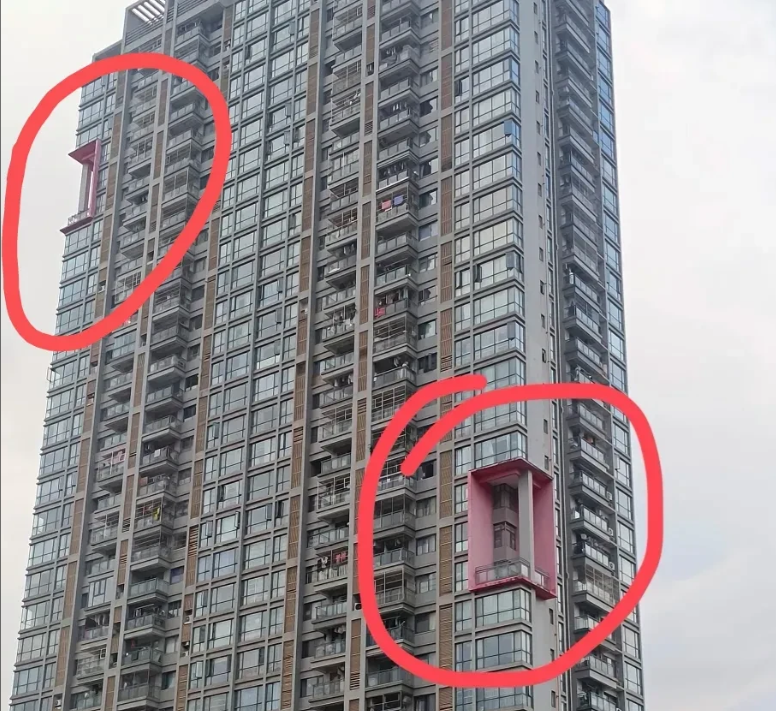 问了不下百人，没一个知道这建筑的镂空设计有啥用，有的说是避难层，有的说是减小风阻