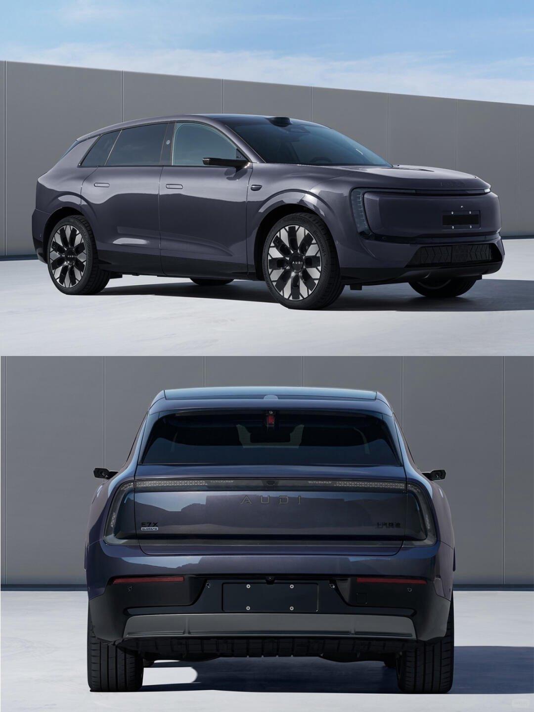 纯电动奥迪E7X正式发布！车身长度5,049毫米，轴距3,060毫