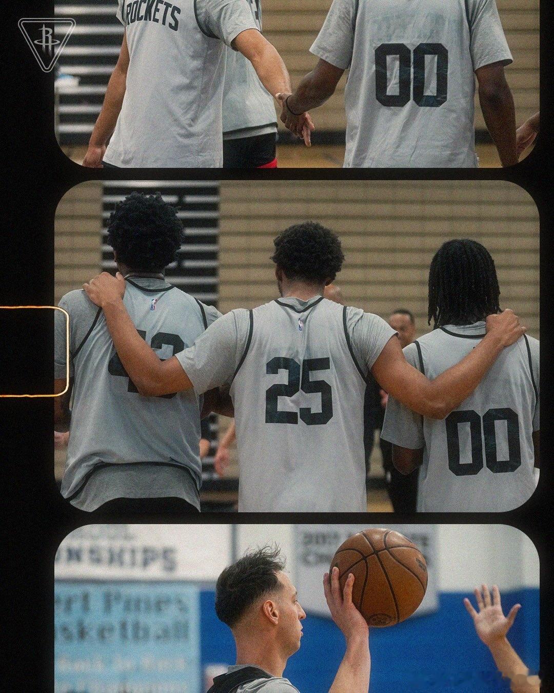火箭队今日备战夏季联赛队内训练照📸休斯顿火箭2026nba夏季联赛休斯顿火箭
