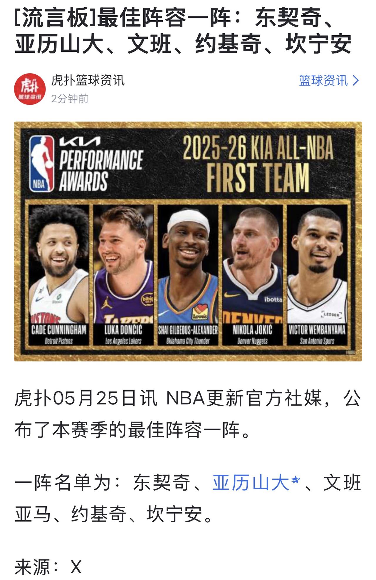 入选年度最佳阵容，季后赛没打好，是不是得上黑榜？东契奇是一阵，常规赛得分王级