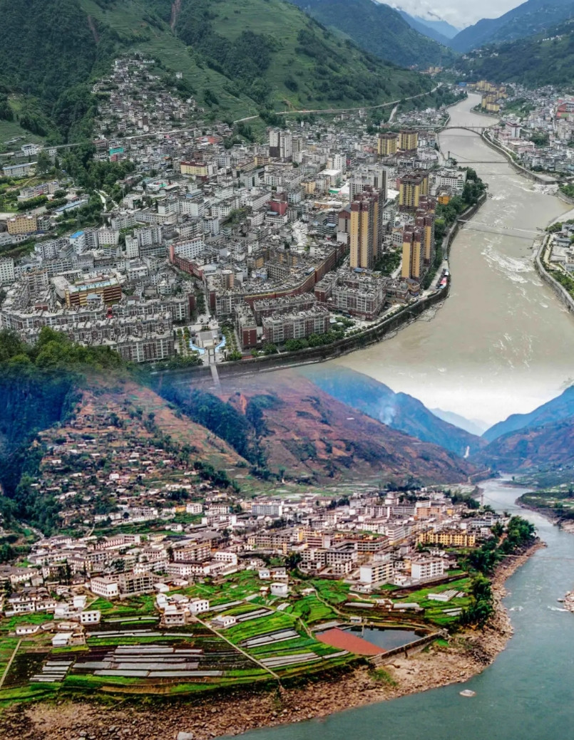 整个怒江州几乎没有一块像样的平地，即便县城，也只能建在极为狭小的冲积台地上。但它