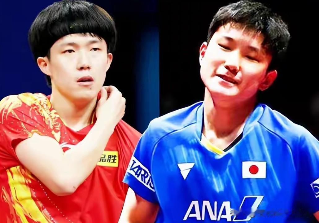 男单金牌—国乒主力—🇨🇳王楚钦男单银牌—日乒主力—🇯🇵张本智和男单铜