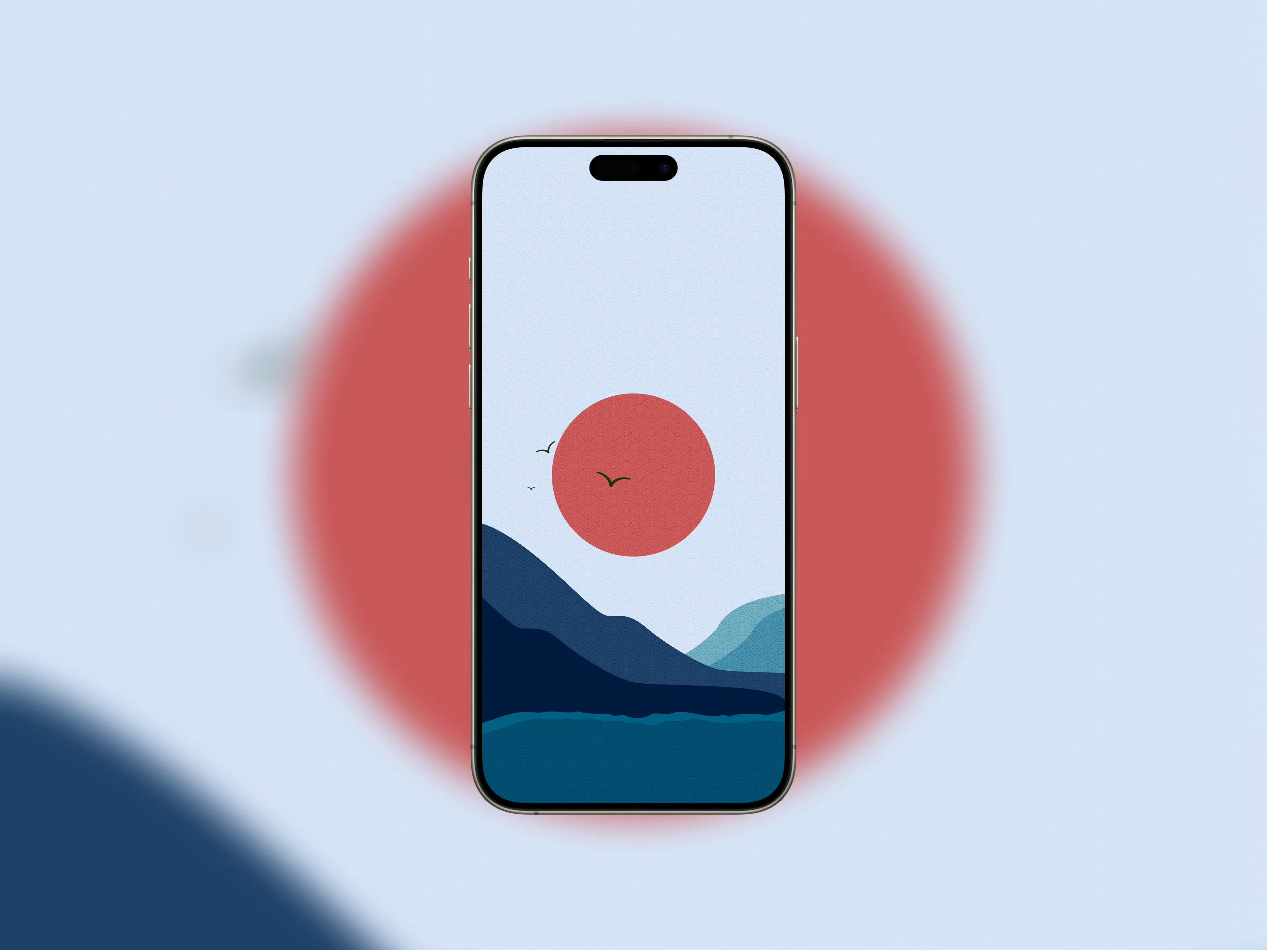 这个壁纸好啊，有纹理细节在里面的