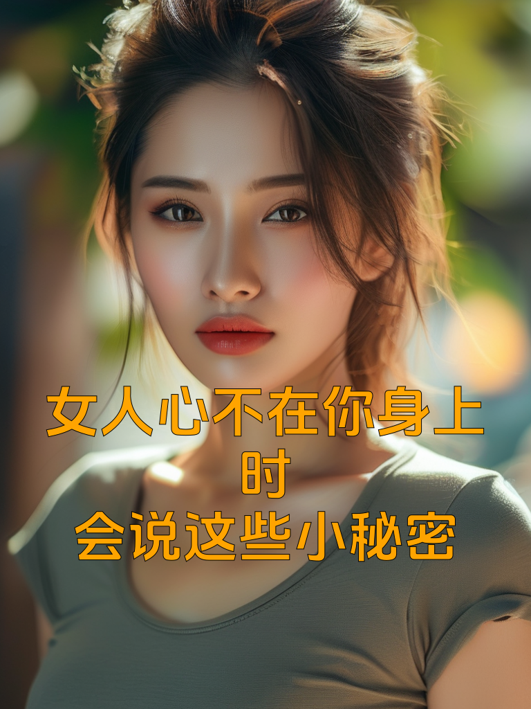 女人心不在你身上时，会说这些小秘密