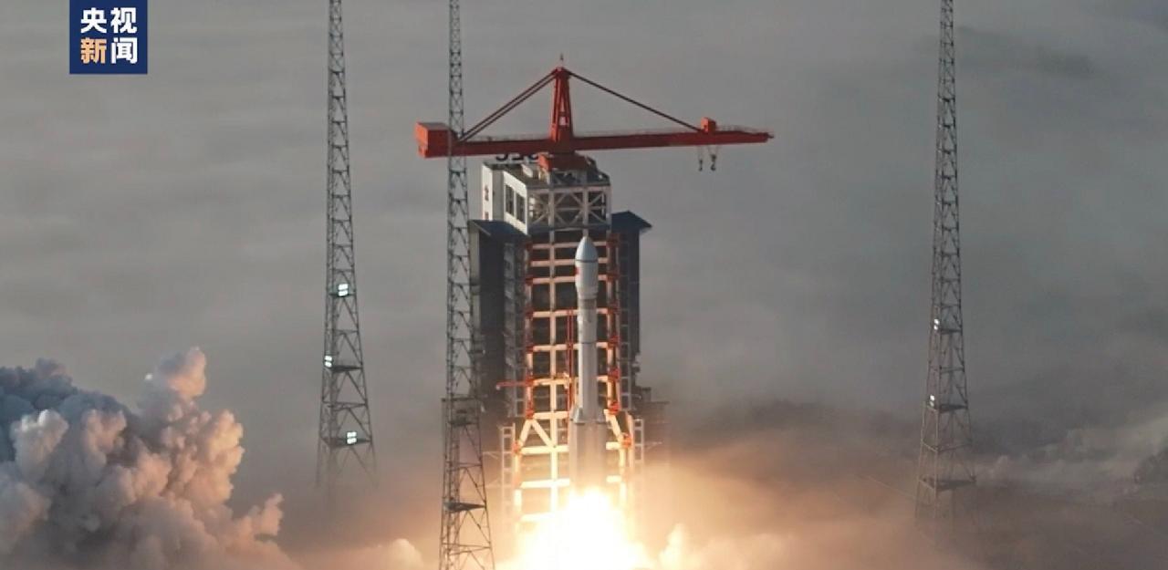 【祝贺！#我国成功发射一箭六星#】今天，我国在太原卫星发射中心使用长征六号改运载