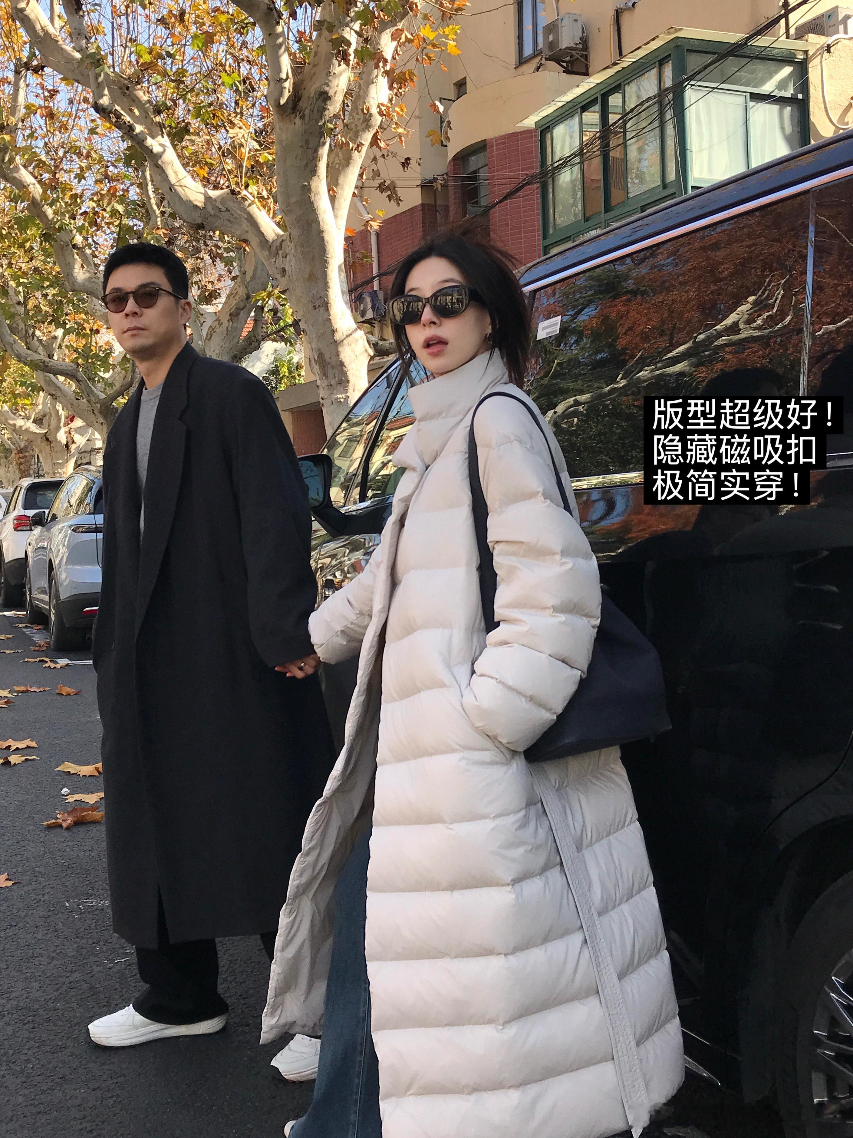 今年冬天想把排骨羽绒服悍在身上！“大被子”版来啦✌🏻我和菜菜都要自留的颜色，巨