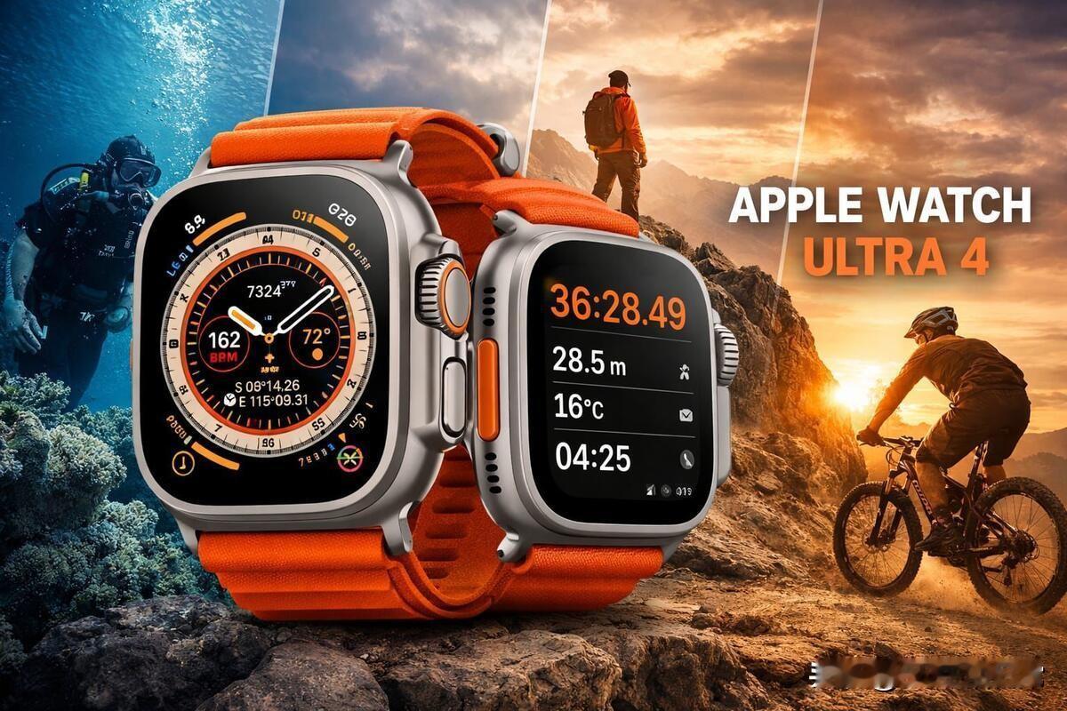 AppleWatchUltra4正式发布！健康监测大升级，50小时续航最大亮点