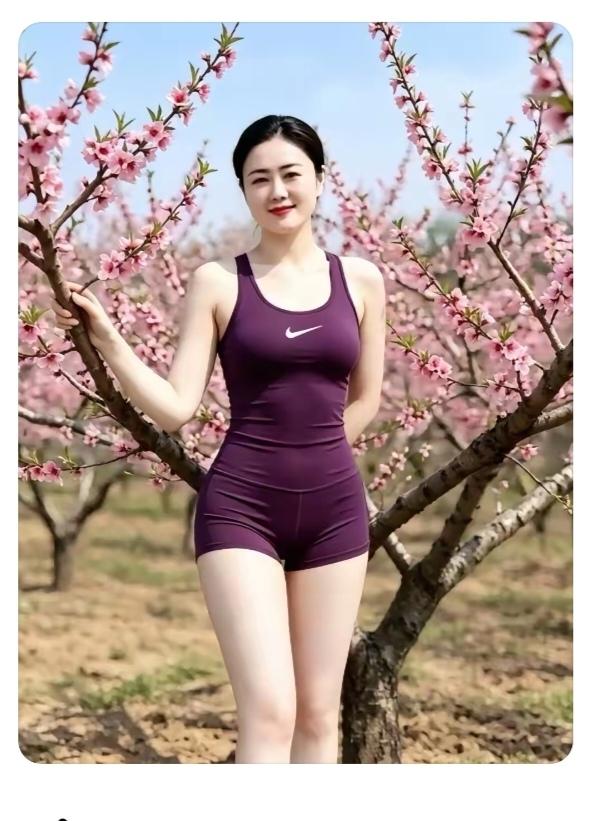 美景美人更美；五月桃花开；蜜蜂自然来；采蜜还授粉；我已在花中；比花还