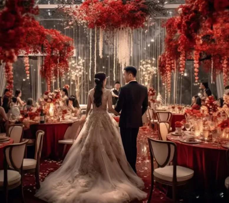 陕西商洛，新郎和新娘结婚办婚礼，婚礼上，出现一个阳光帅气的伴郎，吸引了新娘的注意