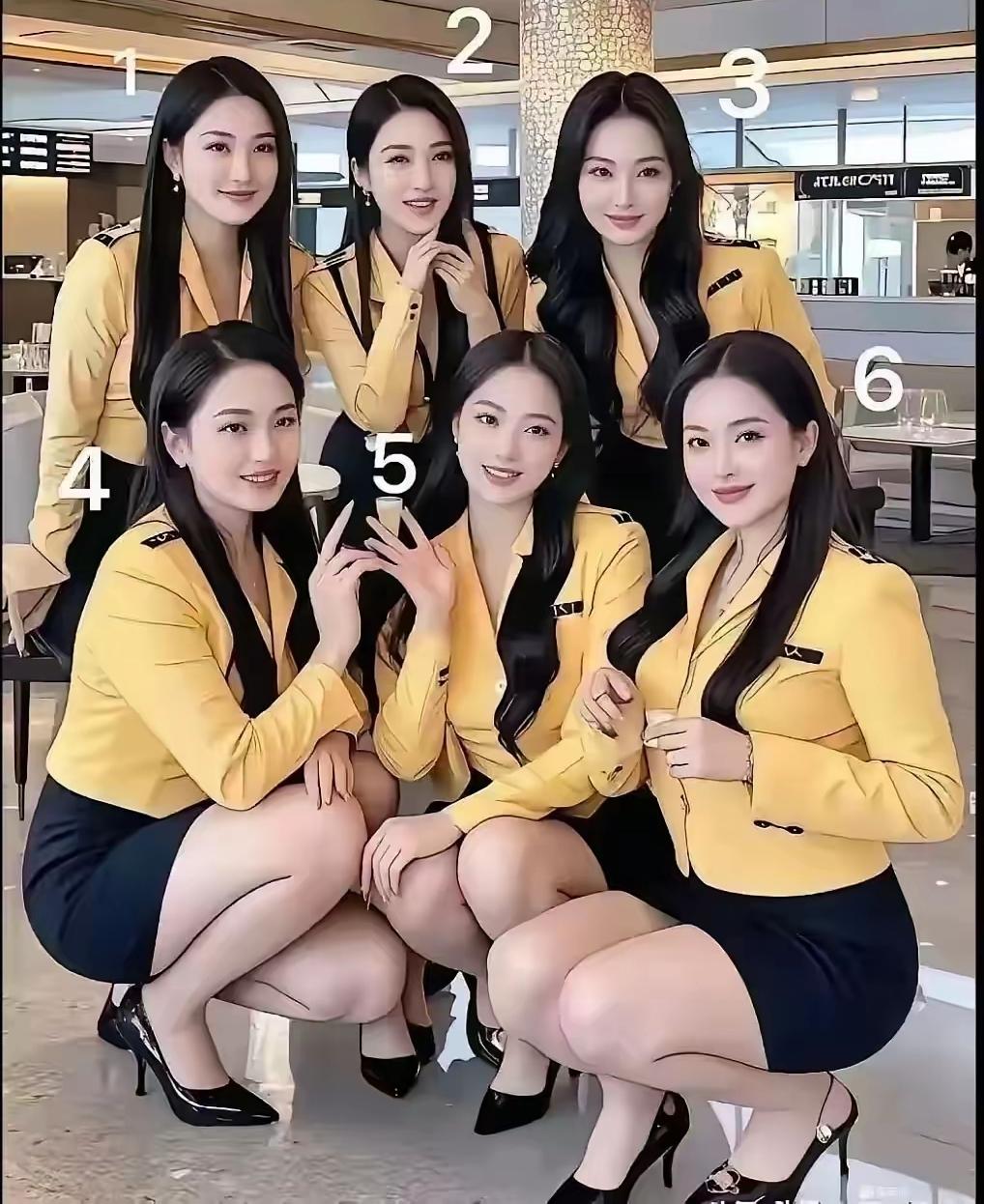 机遇只有一次！看看图片上的6位美女，各个落落大方，温婉动人。给各位帅哥一