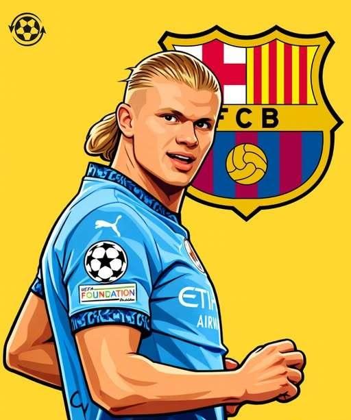 欧洲转会新闻！★选举噱头！巴萨主席候选人之一丰特宣称希望引进曼城前锋哈兰德，