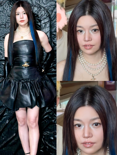 陈妍希估计笑不出来了，她怎么也没想到，本来只是改个风格，结果把自己的真实性格