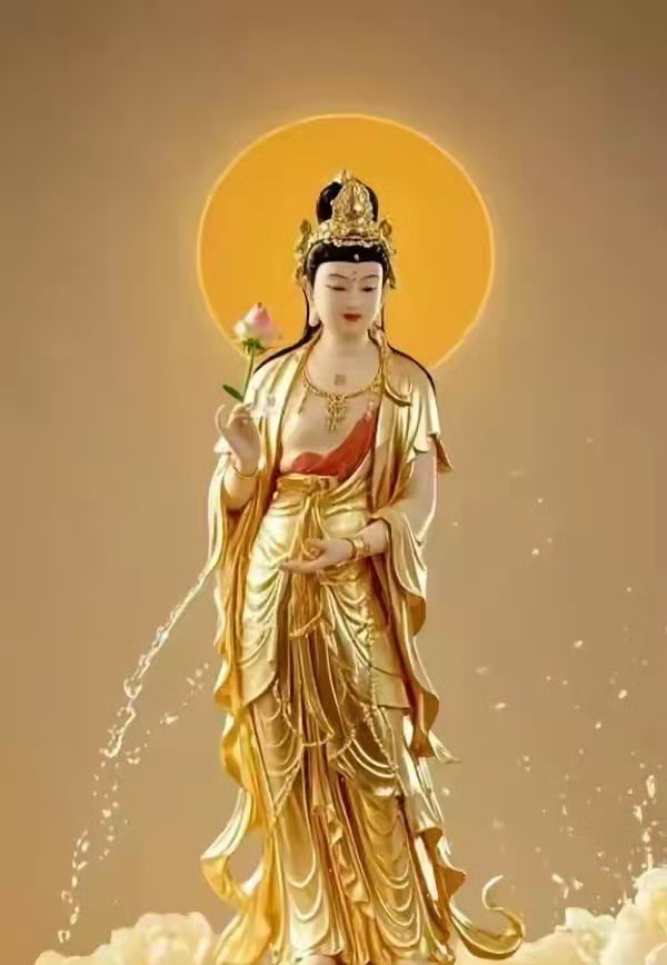 突然刷到菩萨的，绝对不是巧合，你肯定马上就要有大好运发生了，快接你的大好运，好运